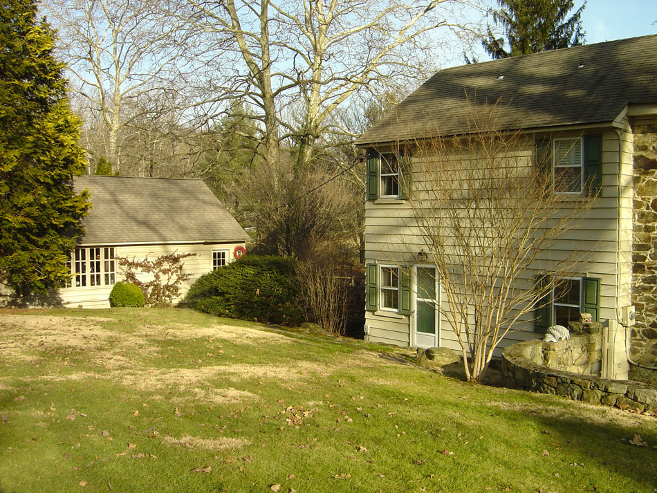 back of house before addition