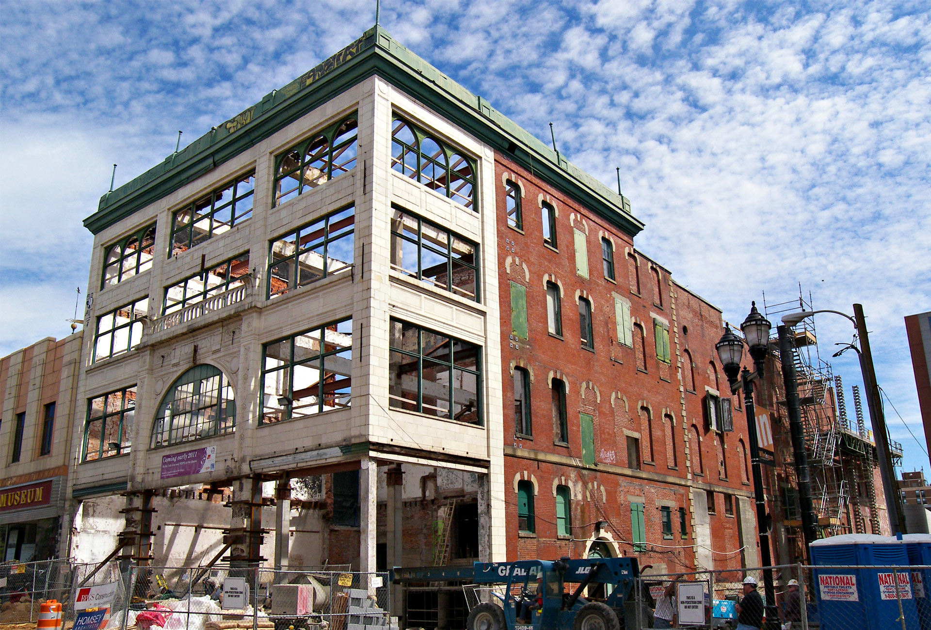 Queen Theater gutted