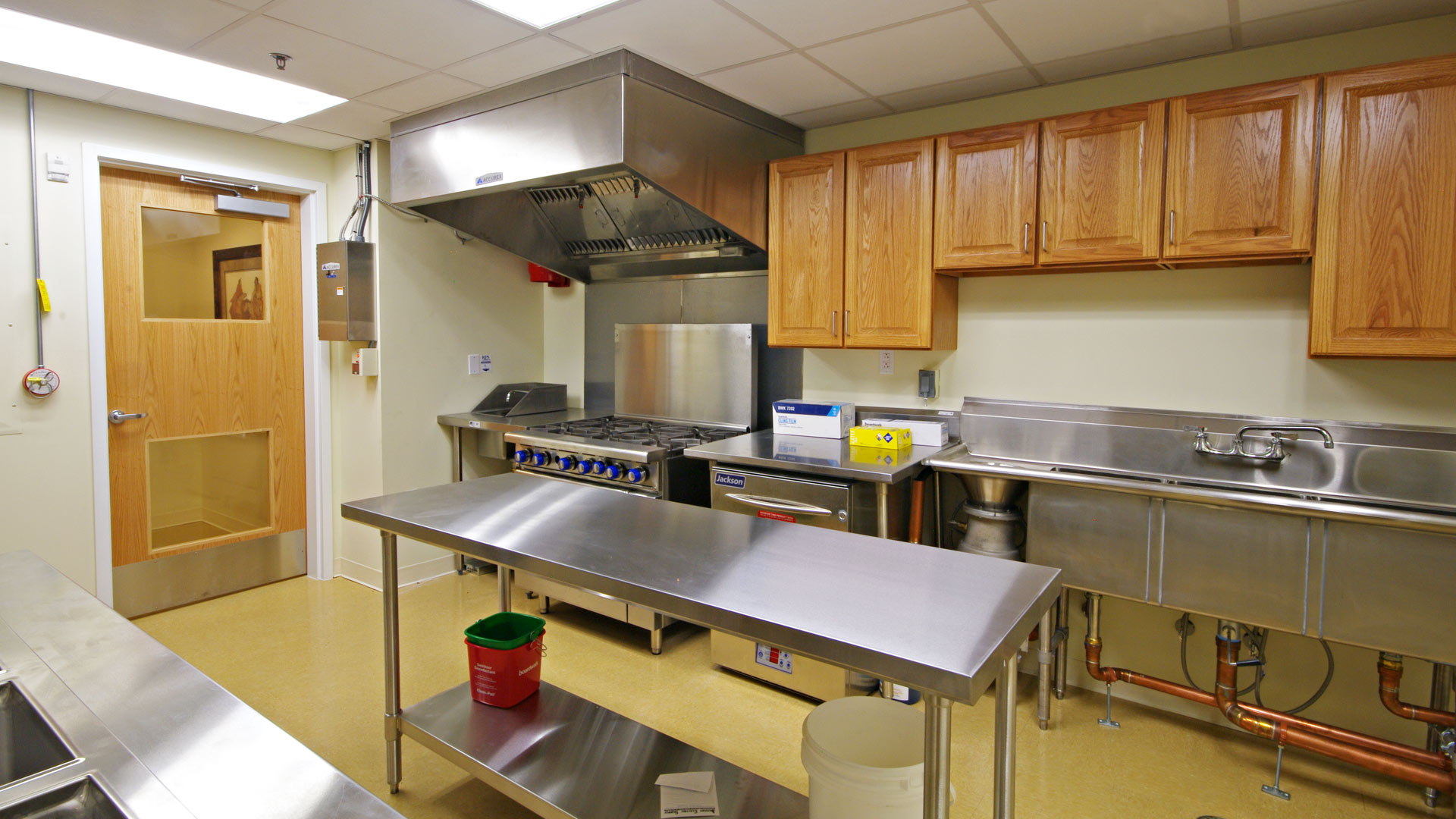 commercial kitchen