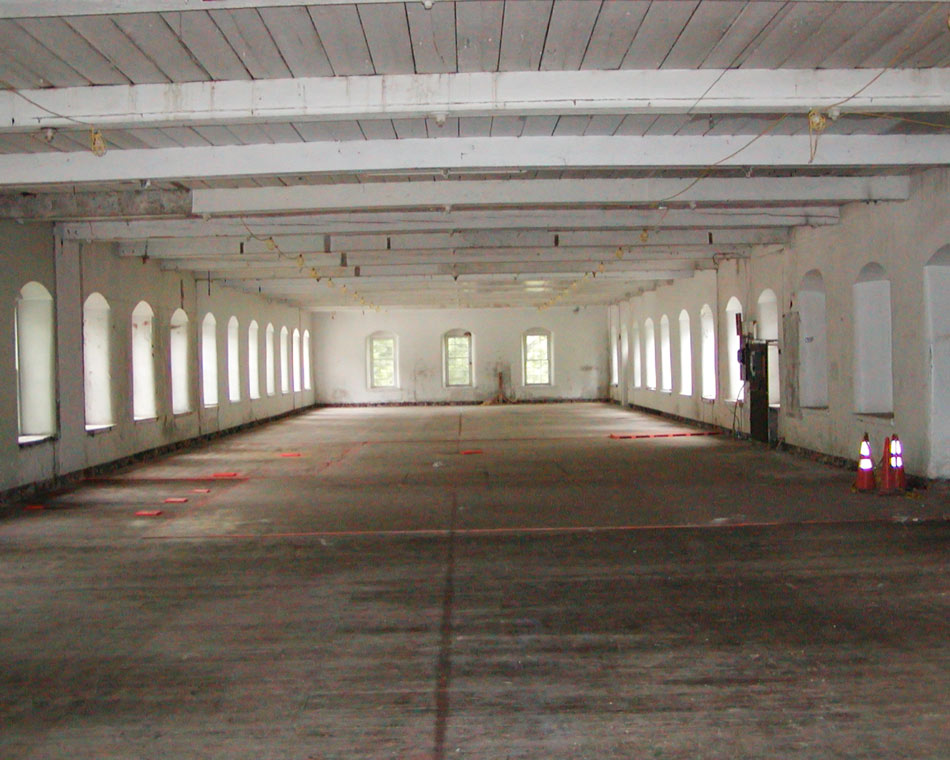 Walkers's mill interior before