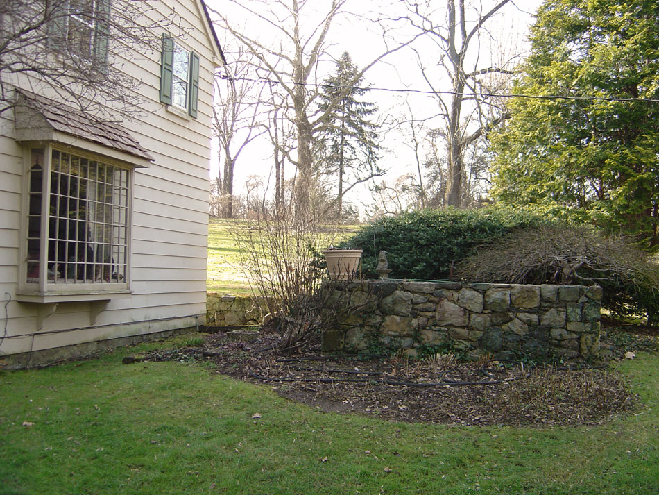 back of house before addition