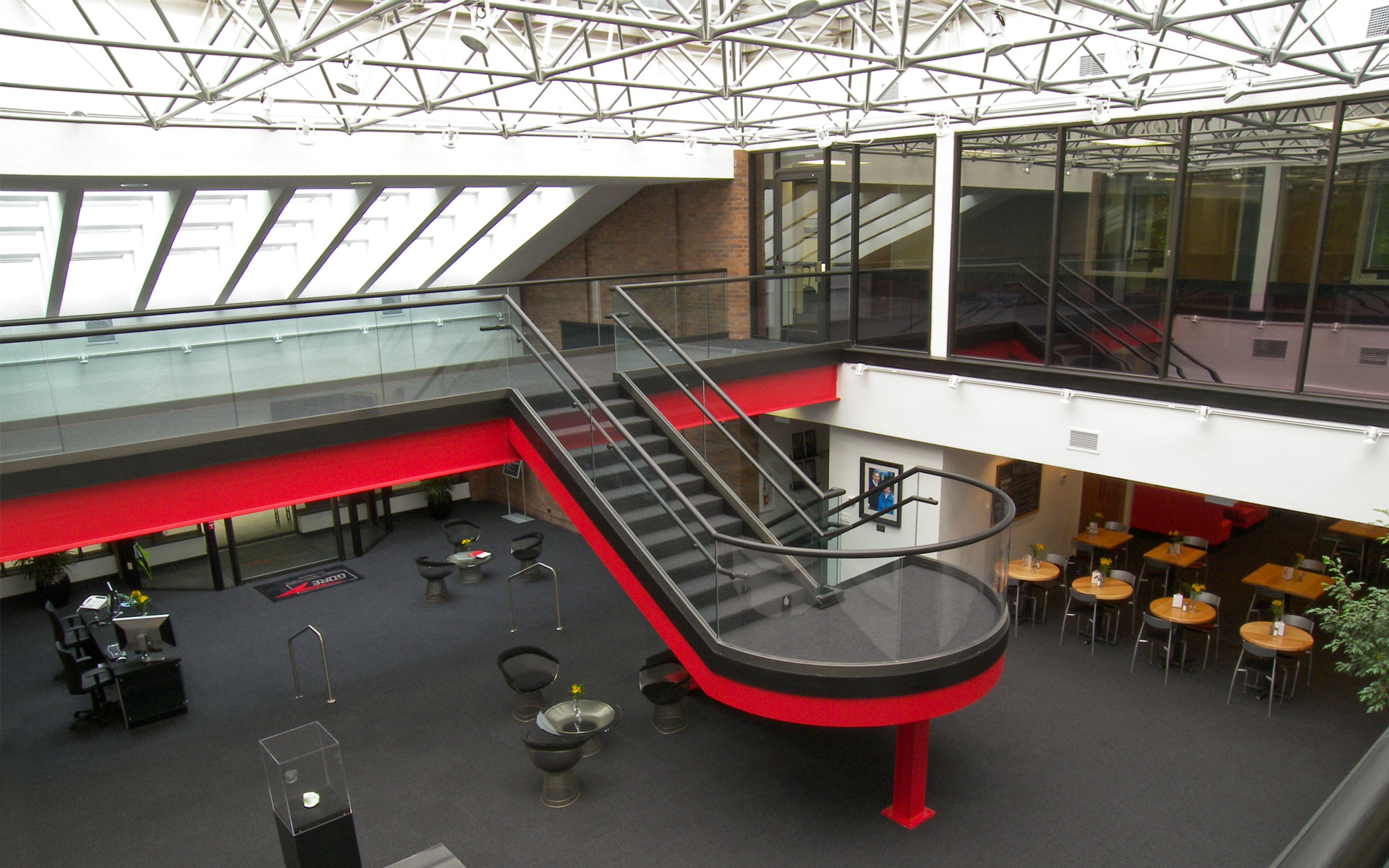 lobby from above