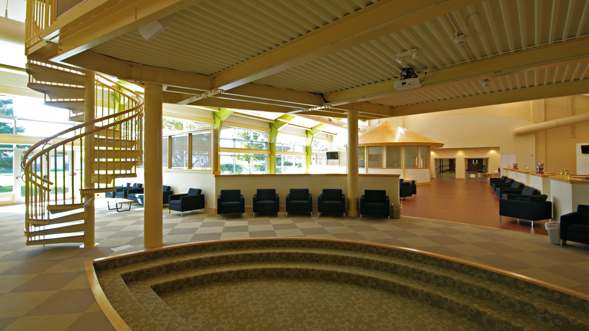 Pratt Center mini amphitheater